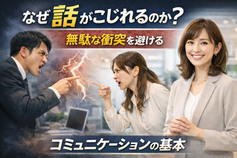 「なぜ話がこじれるのか?話し方教室が教える